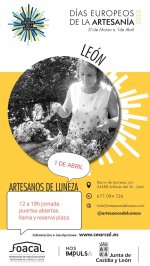 Día Europeo de la artesanía en “Artesanos de Luneza”